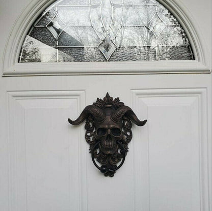 Skull Hanging Door Knocker Home Decoration