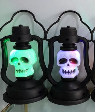 Halloween Skull Kerosene Lamp Halloween Decoration