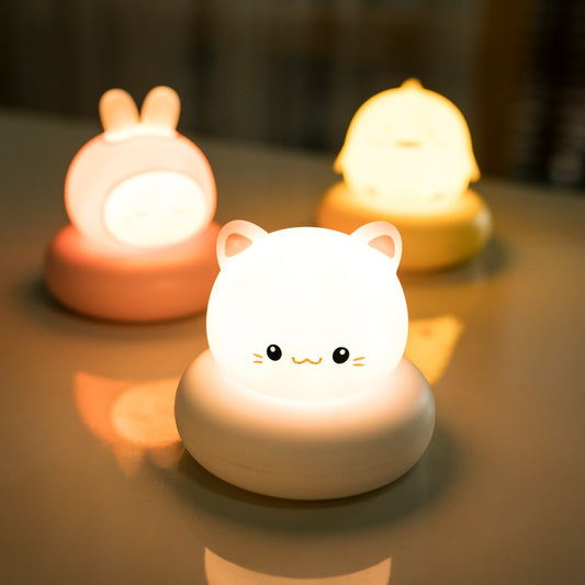 Light Cat Baby Cute For Home Bedroom USB Cartoon Led