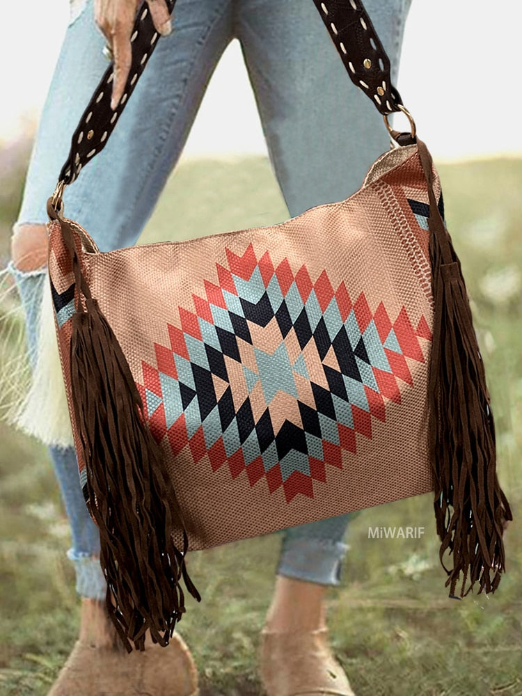 Native Pattern Bag Handmade Women