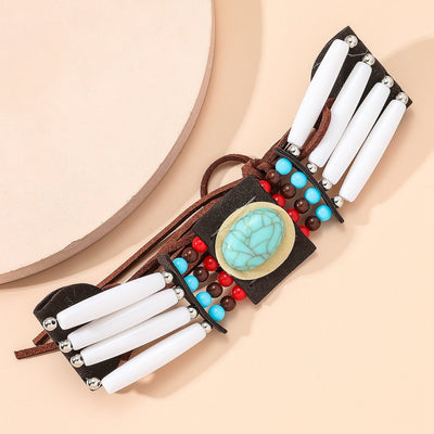 Turquoise Native Collar Necklace