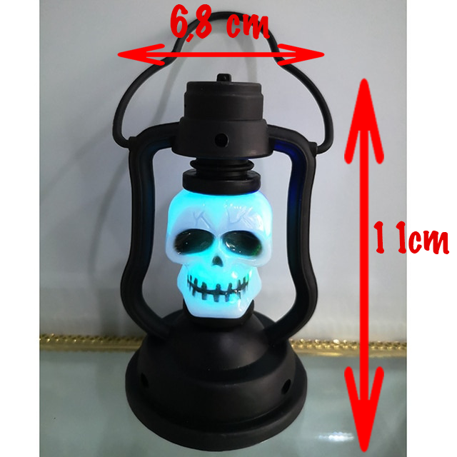 Halloween Skull Kerosene Lamp Halloween Decoration